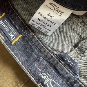 Silver jeans 34/34 Zac